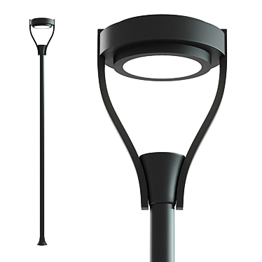  Stylish Outdoor Street Lamp 3D model image 1 