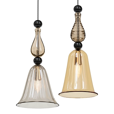 MODERN NORDIC PENDANT LAMP 3D model image 1 