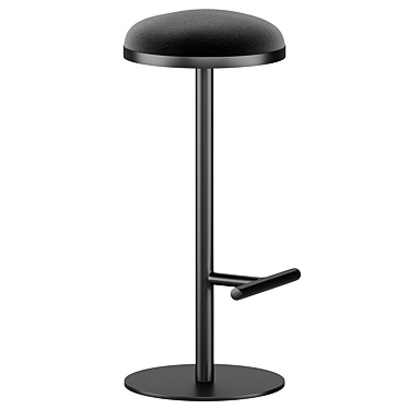 Modern Bar Stool "TABOU" 750mm 3D model image 1 