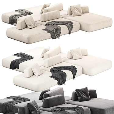 Modern Tommy Sofa 2015 Edition 3D model image 1 