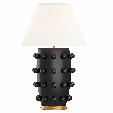 Modern Linden Table Lamp 3D model image 1 