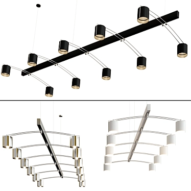  Buschfeld Balance 50 Pendant Light 3D model image 1 