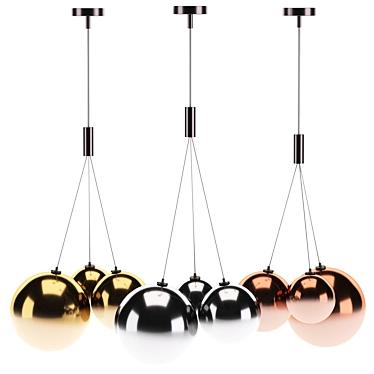 Pendant lamp Crystal Lux ELCHE SP3