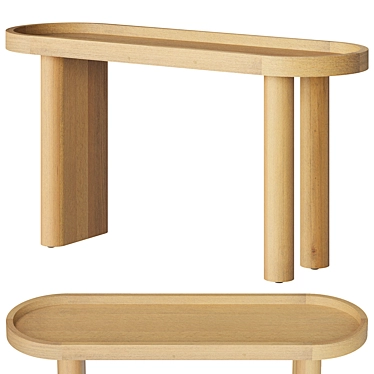 Schwell Console Table - Bucolic Chic 3D model image 1 