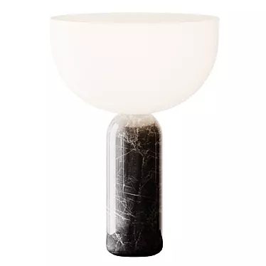 Muuto Kizu Marble Table Lamp 3D model image 1 