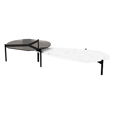 Johnson Coffee Tables: Stylish Furniture Solution! 3D model image 1 