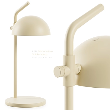 Ikea Sommarlanke LED Table Lamp 3D model image 1 