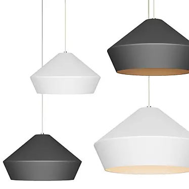 Brummel Grande Pendant Light - Modern Elegance 3D model image 1 