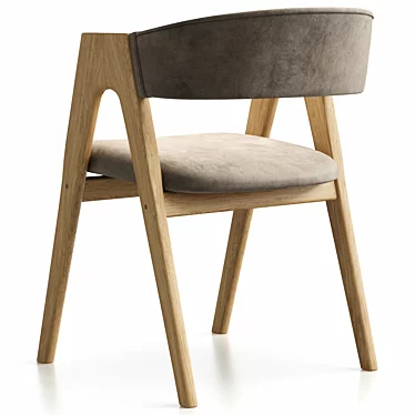 RIN Kitchen Chair in Three Colors 3D model image 1 