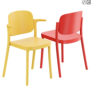 Colos Piazza Polygonal Structures 3D model image 1 