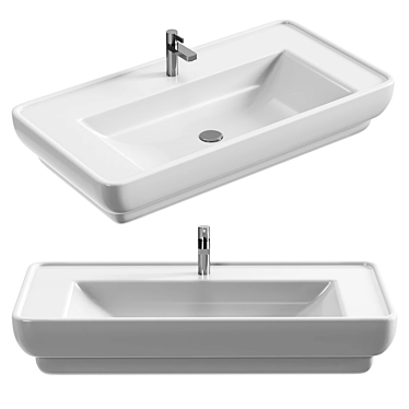 DIWO Углич 0117 Washbasin 3D model image 1 