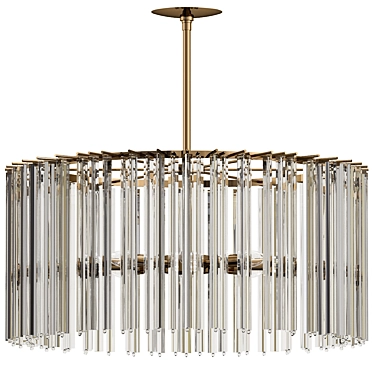 Vray Chandelier Model Nessa 3D model image 1 