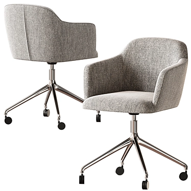 Sleek Mod RS Chair 3D model image 1 