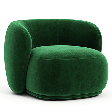 Modern Merediani Rene Armchair Design 3D model image 1 