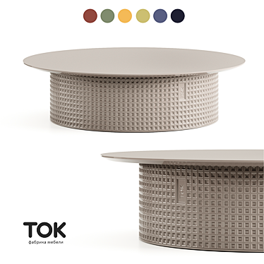 Klinker Series Designer Tables 3D model image 1 