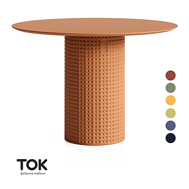 Klinker K25 Dining Tables 3D model image 1 