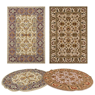 Versatile Rug Set for 3D 3D model image 1 