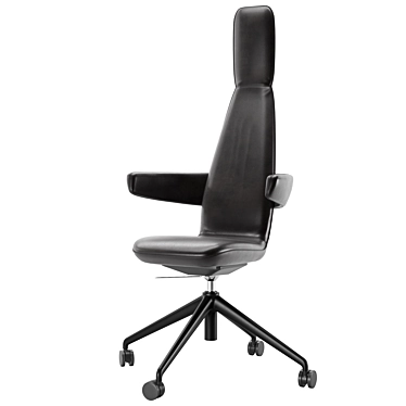 Modern Swivel Easy Chair: Poppe 3D model image 1 