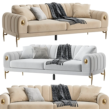 2014 Aris Koltuk Takımı Sofa 3D model image 1 