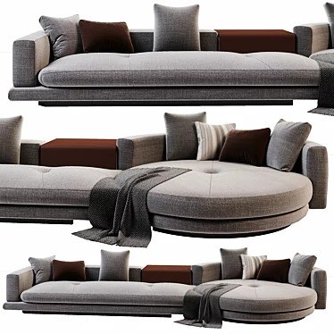 Modern Minotti Connery Scout Sofa 3D model image 1 