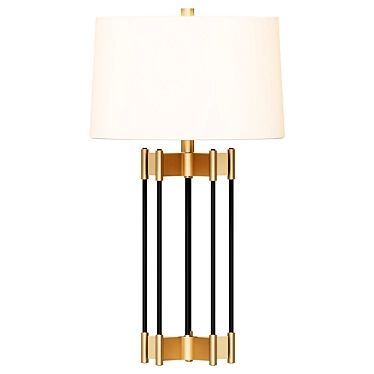 Modern Desk Light Fixture 3D model image 1 