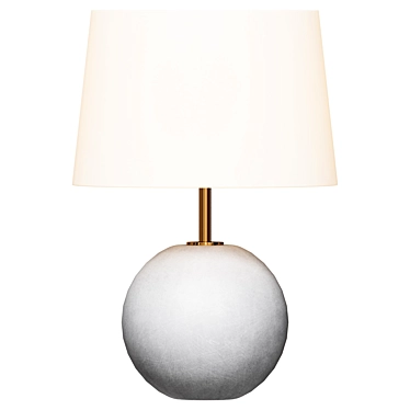 Colton Table Lamp 3D model image 1 