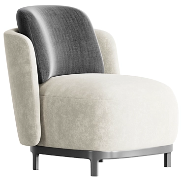  Modern Armchair DARRINGTON in Corona 3D model image 1 