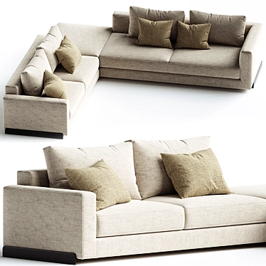 Rendez Vous Sofa Set R13 3D model image 1 