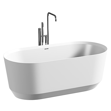 Stylish VENET Bathtub: Acquabella Elegance 3D model image 1 