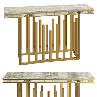 Modern marble console table