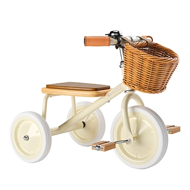 Premium Banwood Cream Trike 3D model image 1 