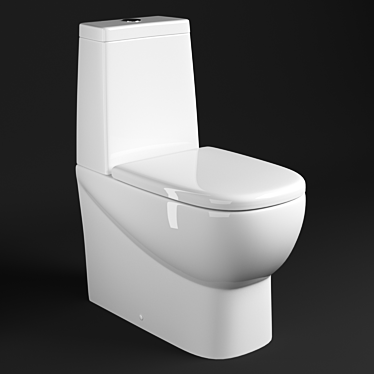 Infinity Rimless WC, 3D Download 3D model image 1 