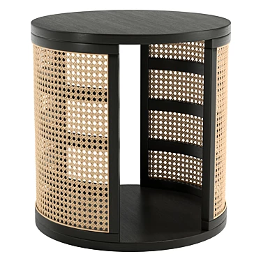  Modern UV Unwrapped Side Table 3D model image 1 