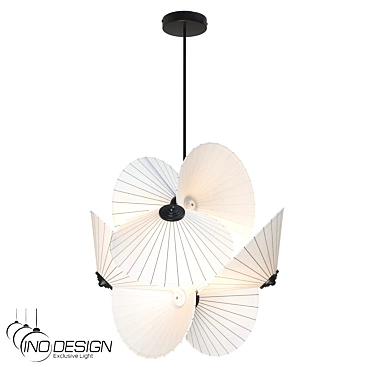 Modern Inodesign Umbrella Pendant Light 3D model image 1 