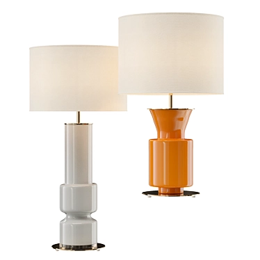 Aromas Table Lamp Set | Chic 3D model image 1 