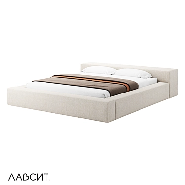 OM Casper Bed 227x270x56cm 3D model image 1 