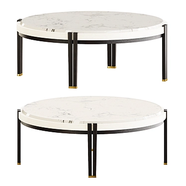 Elegant Center Table - Mary 3D model image 1 