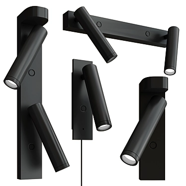 Modern HAIM Sonneman Wall Lights 3D model image 1 