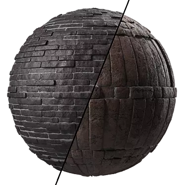 4k Seamless Stone Wall Materials 3D model image 1 