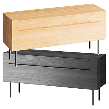 Stacking High Side Table 3D model image 1 