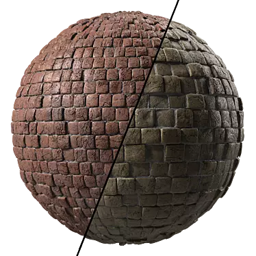 PBR Stone Wall 4K Texture 3D model image 1 