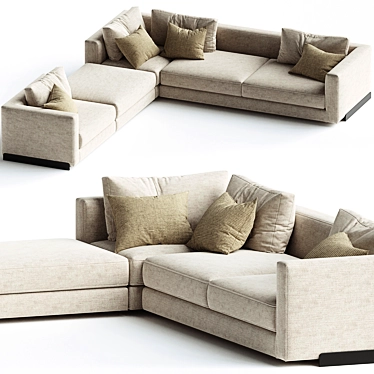 Modern Arflex RENDEZ VOUS Design 3D model image 1 