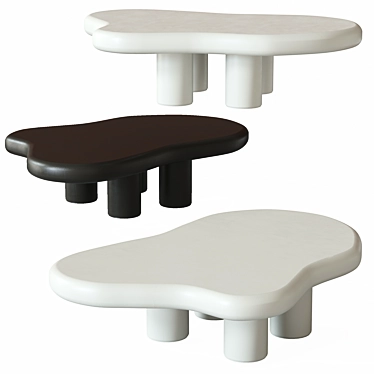 Modern Nuru Coffee Table 3D model image 1 