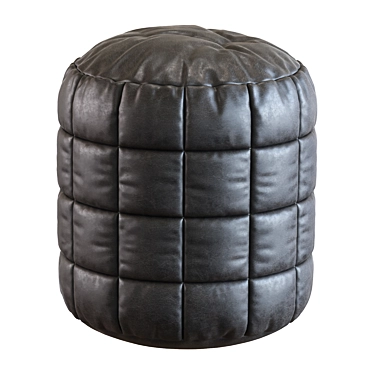 Modern Cube Ottoman Pouf for Home 3D model image 1 