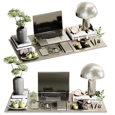 Ornamental Set 3D Render Bundle 3D model image 1 