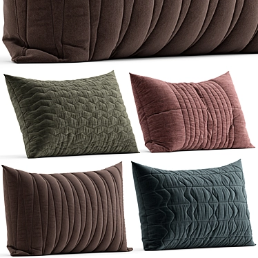 Versatile Pillow with 4 Options 3D model image 1 