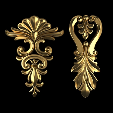 Ornate 3D Max Ornament 56 3D model image 1 