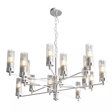 Elegant AESTHETIC Ceiling Light 3D model image 1 