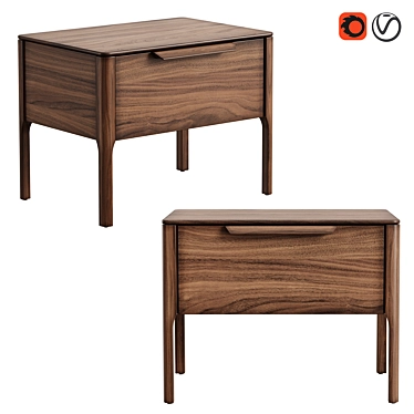  MODIS Interiors LOUNGE Nightstand 3D model image 1 