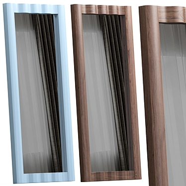 Ebba Wall Mirror - Urban Sophistication 3D model image 1 